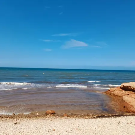 Vistas Y Terraza Panorámica Frente Al Mar En Denia, Rotas Apartamento