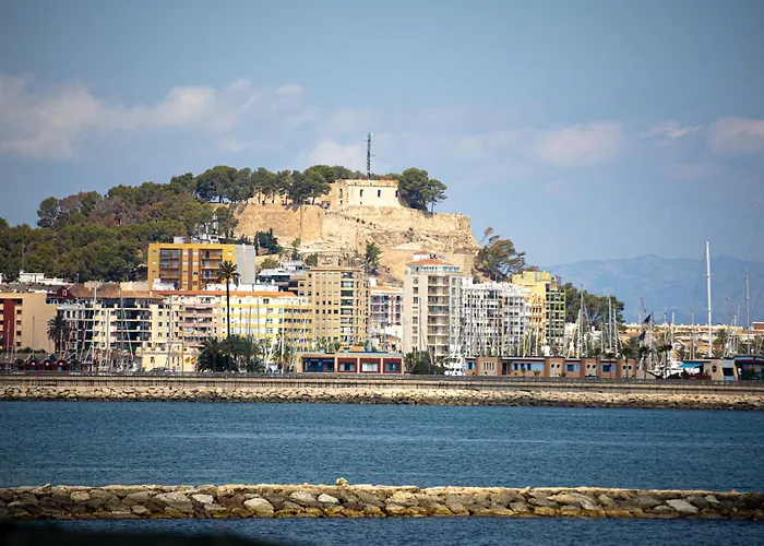 Vistas Y Terraza Panoramica Frente Al Mar En Denia, Rotas