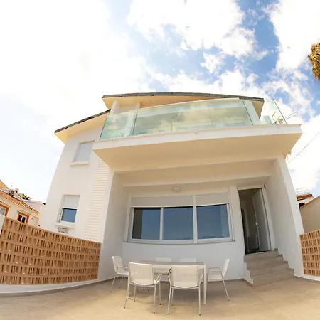 Vistas Y Terraza Panoramica Frente Al Mar En Denia, Rotas Apartment Denia