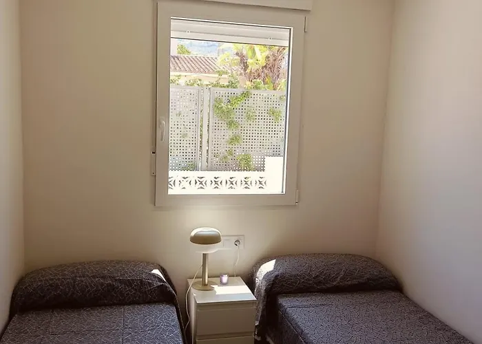 Vistas Y Terraza Panoramica Frente Al Mar En Denia, Rotas Daire *