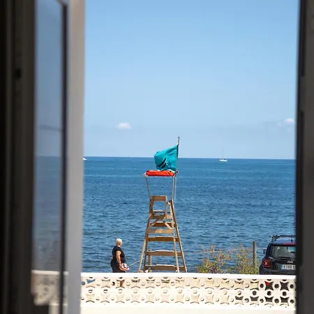 Vistas Y Terraza Panoramica Frente Al Mar En Denia, Rotas Apartment *